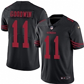 Nike Men & Women & Youth 49ers 11 Marquise Goodwin Black NFL Vapor Untouchable Limited Jersey,baseball caps,new era cap wholesale,wholesale hats